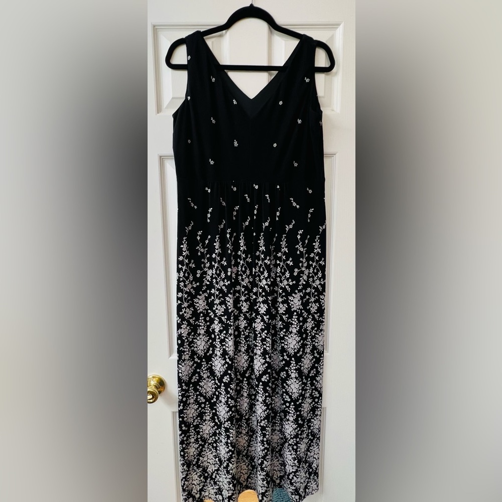 Fun XL border print midi